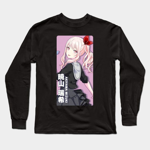 Akiyama Mizuki Long Sleeve T-Shirt by IainDodes